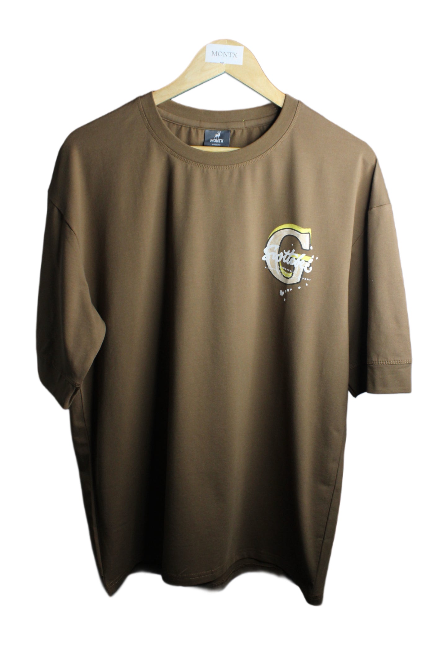 Montx Men's "Go Ahead" Print T-shirt  Loose Fit - Street Style - Montx The Clothing Brand