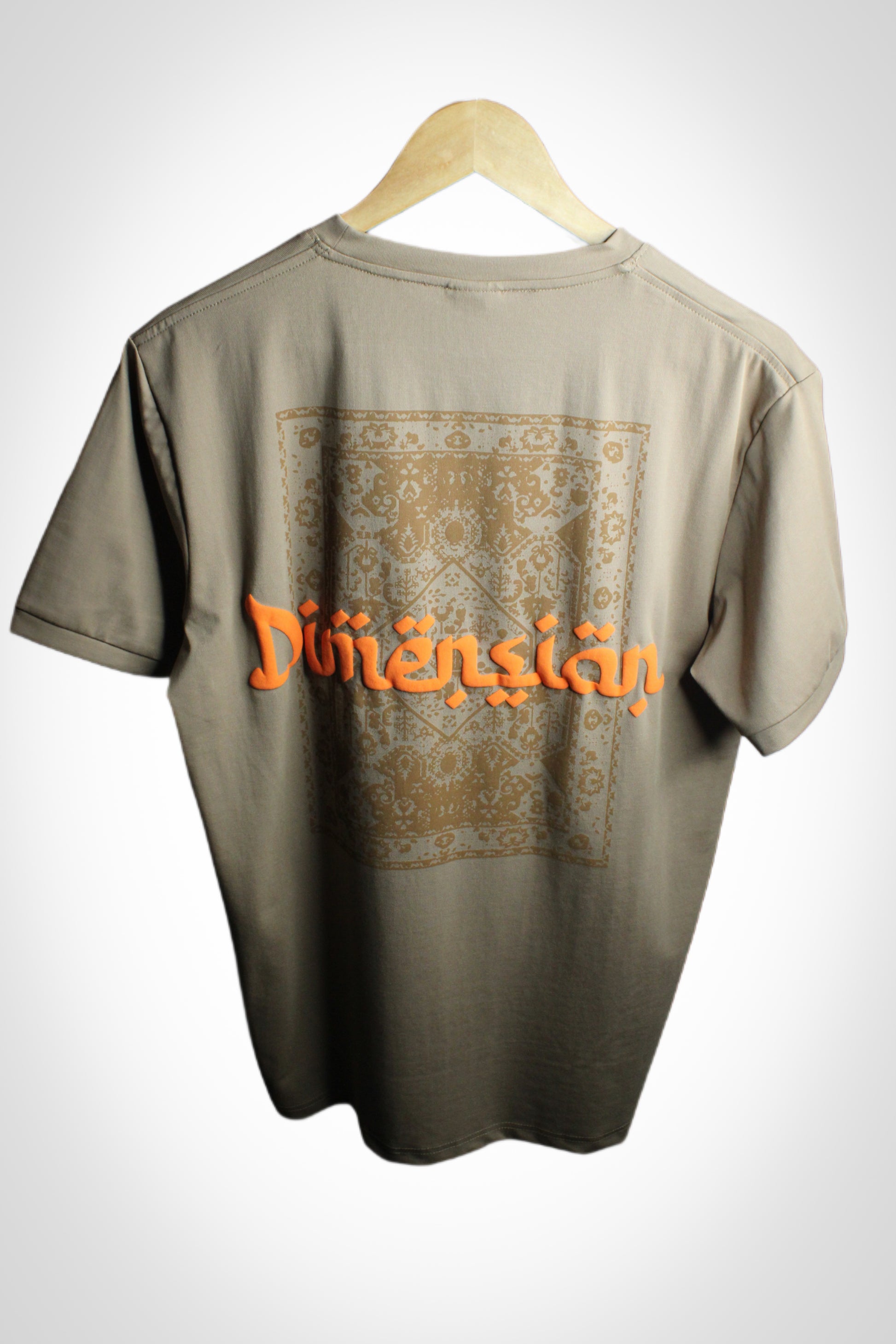 Montx Men's Cotton Round Neck T-shirt  Dimension Print  Regular Fit - Size XL - Montx The Clothing Brand