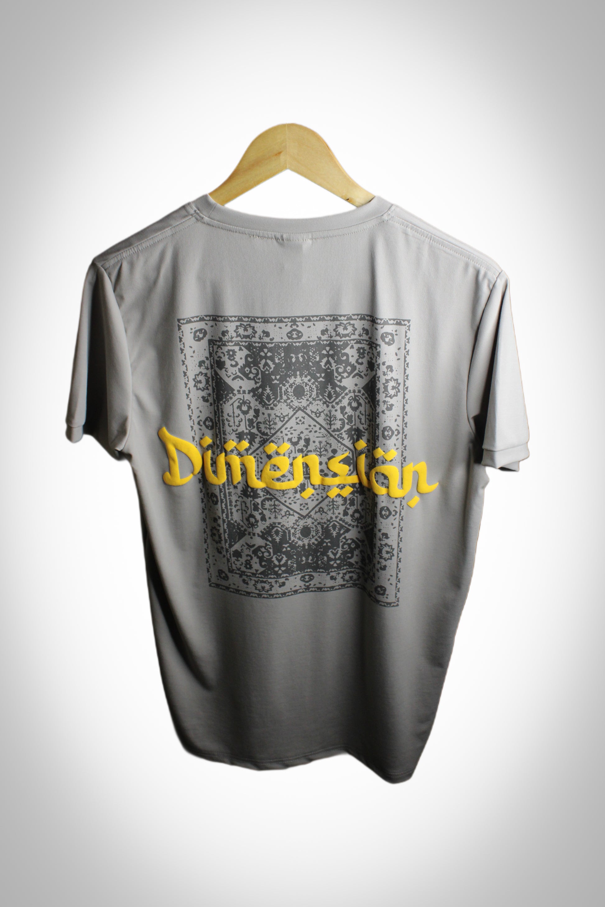 Men's Cotton Round Neck T-shirt – Dimension Print Regular Fit - Size L - Montx The Clothing Brand