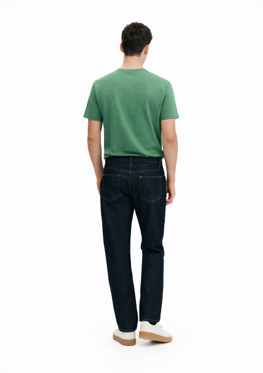 Men's Half Sleeve Round Neck T-Shirt Regular Fit - Green Color - Montx The Clothing Brand