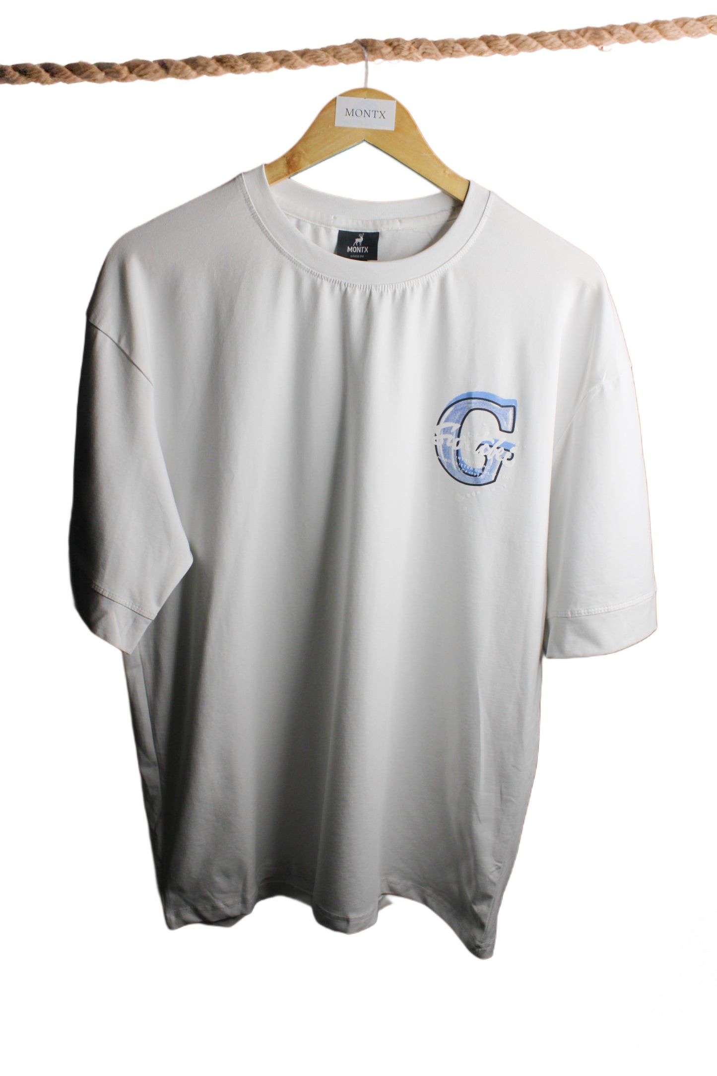 Montx Men's "Go Ahead" Print T-shirt  Loose Fit - Street Style - Montx The Clothing Brand