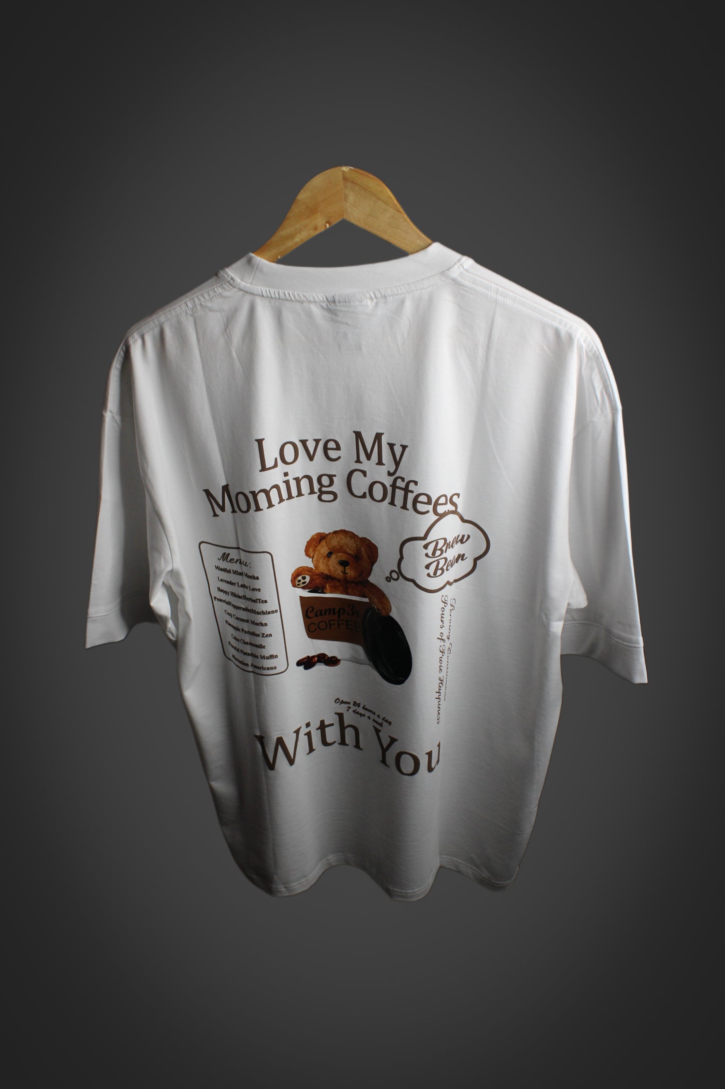 Montx Men's Teddy Print T-shirt – Drop Shoulder - Loose Fit - Montx The Clothing Brand