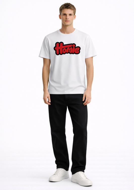 Montx Men's Half Sleeve Round Neck T-shirt White Color - Regular Fit - Montx The Clothing Brand