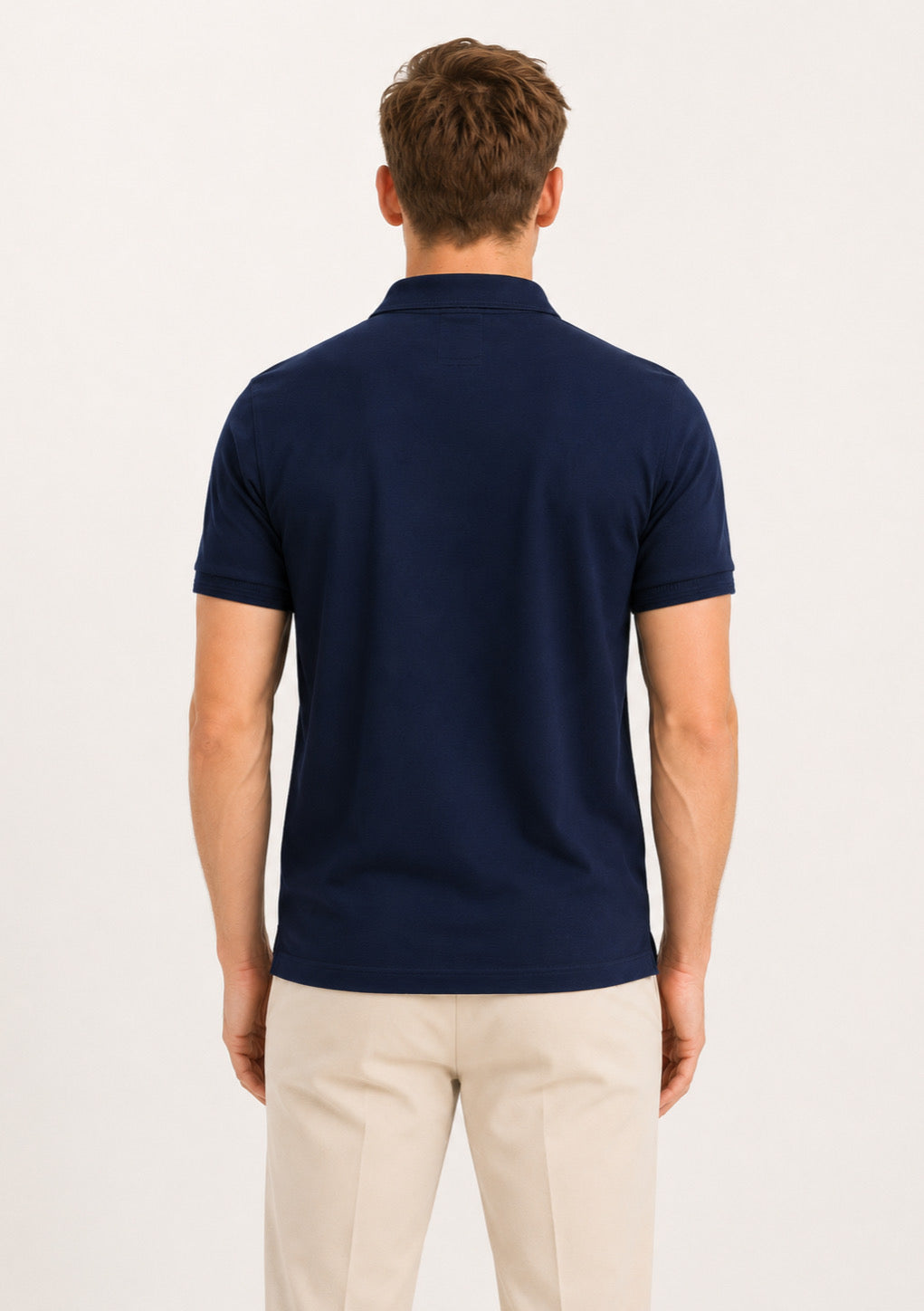 Montx Men’s Navy Blue Premium Cotton Polo T-Shirt - Montx The Clothing Brand