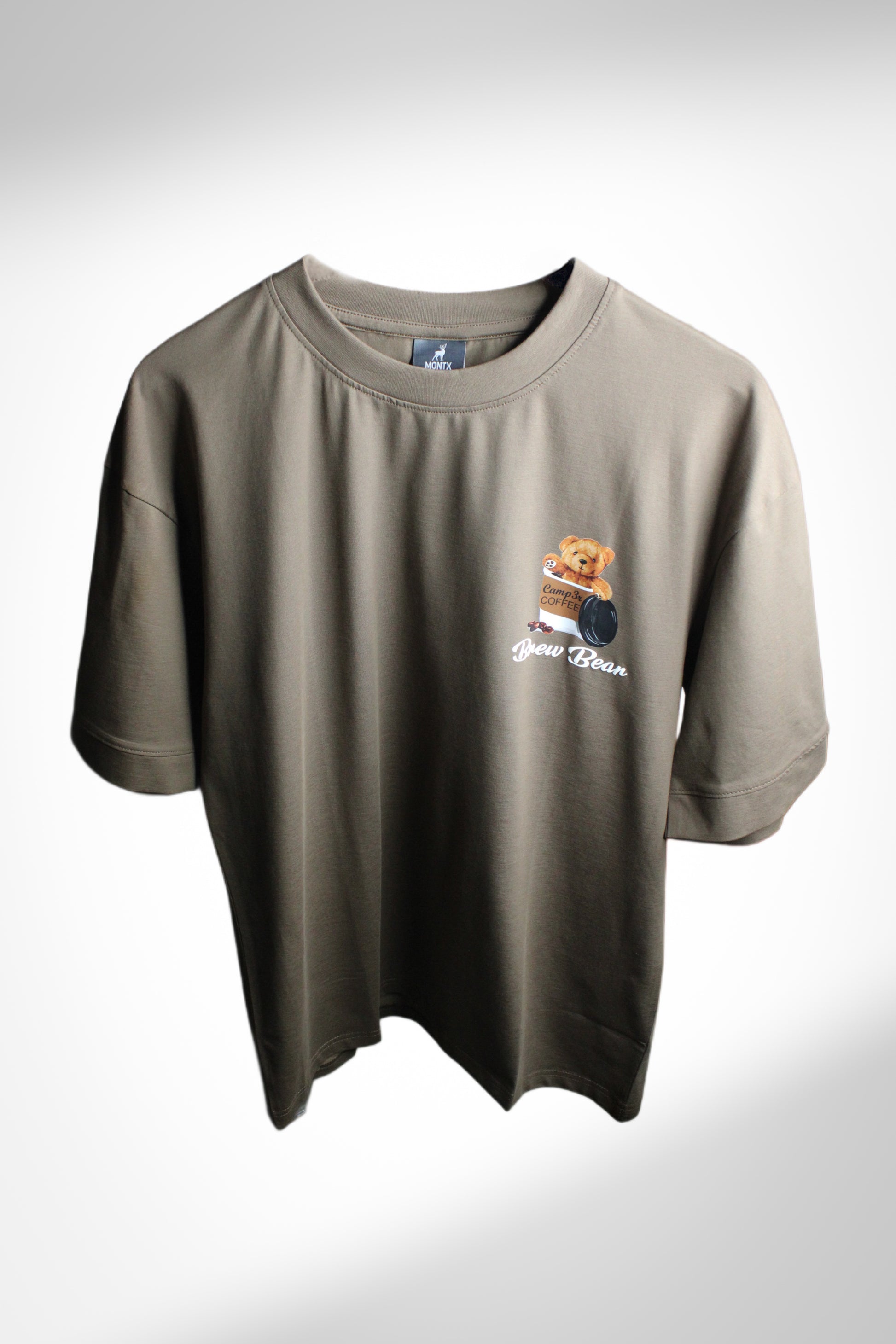 Montx Men's Teddy Print T-shirt – Drop Shoulder - Loose Fit - Montx The Clothing Brand