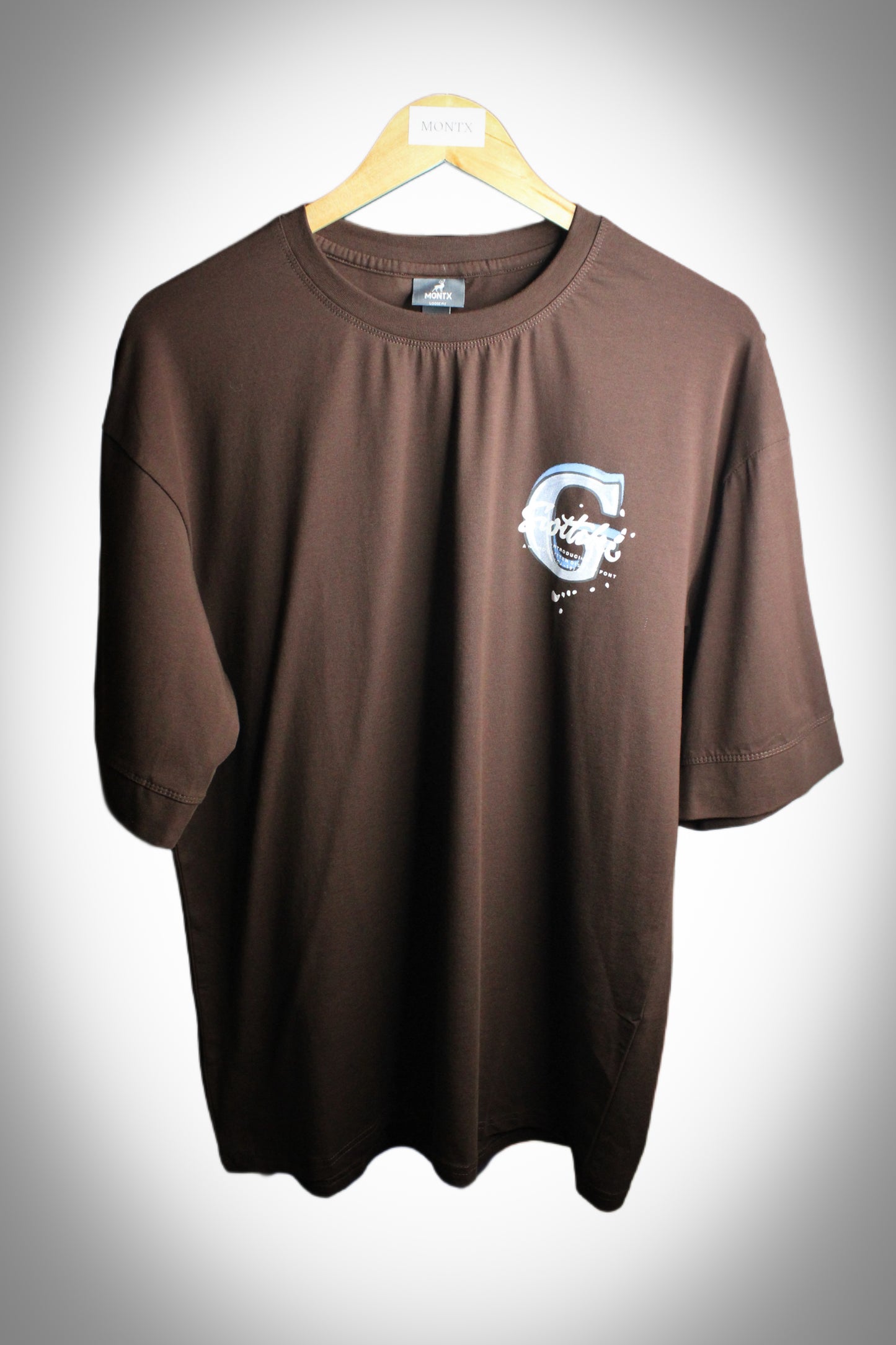 Montx Men's "Go Ahead" Print T-shirt  Loose Fit - Street Style - Montx The Clothing Brand