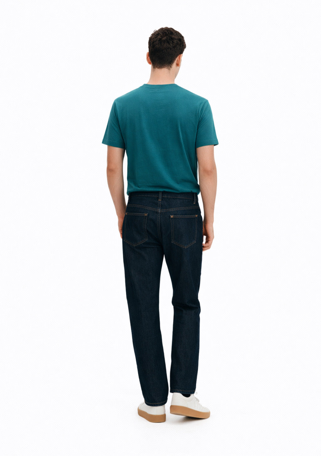 Men's Half Sleeve Round Neck T-Shirt Regular Fit - Turquoise Color - Montx The Clothing Brand