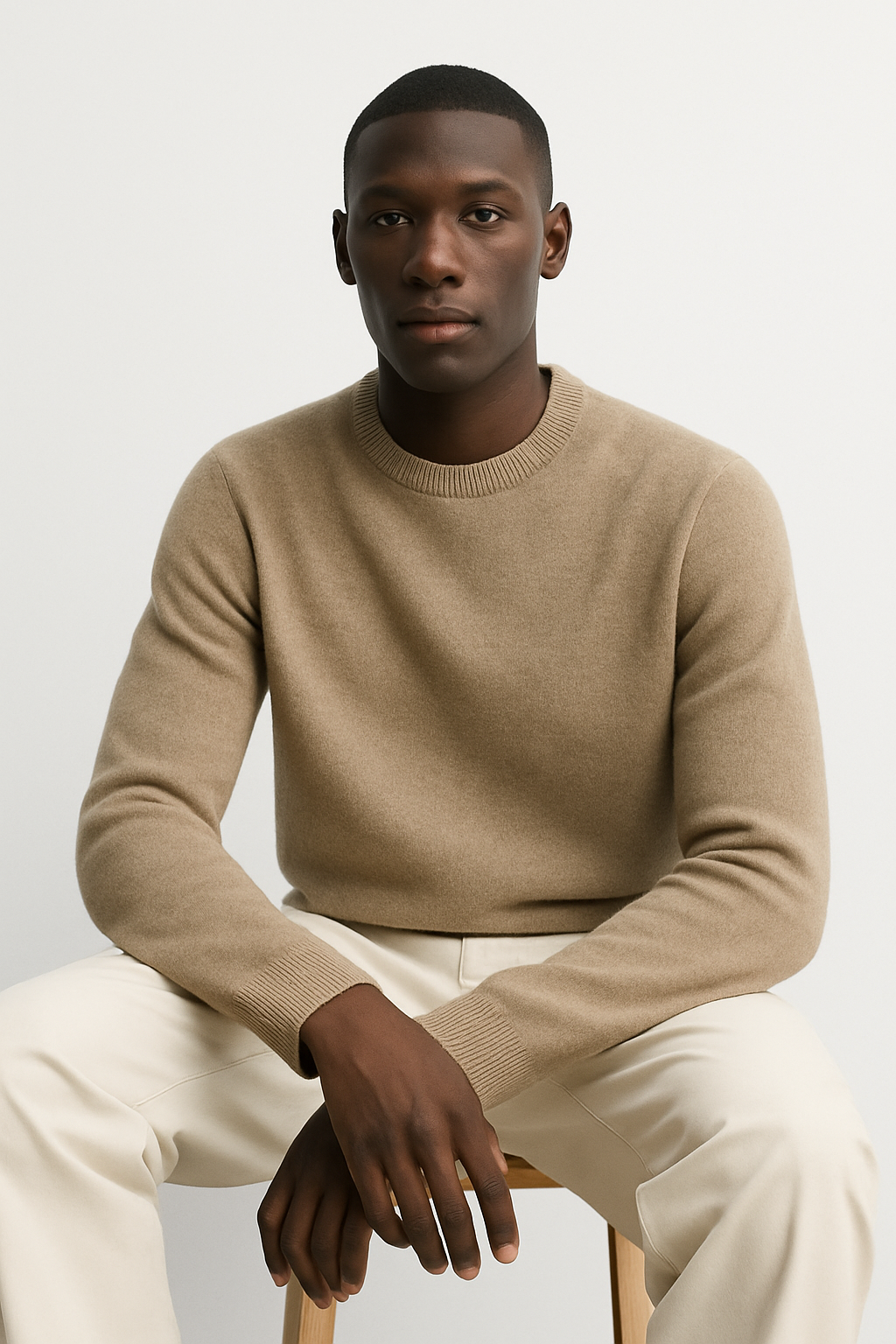 Montx Sand Beige Sweater – Classic Comfort in a Timeless Tone - Montx The Clothing Brand