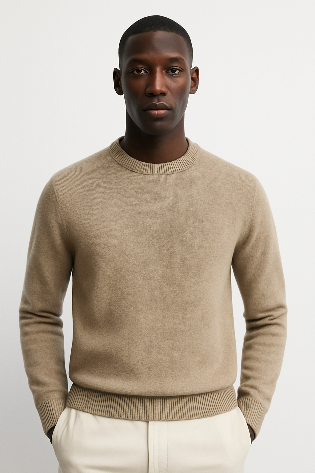 Montx Sand Beige Sweater – Classic Comfort in a Timeless Tone - Montx The Clothing Brand