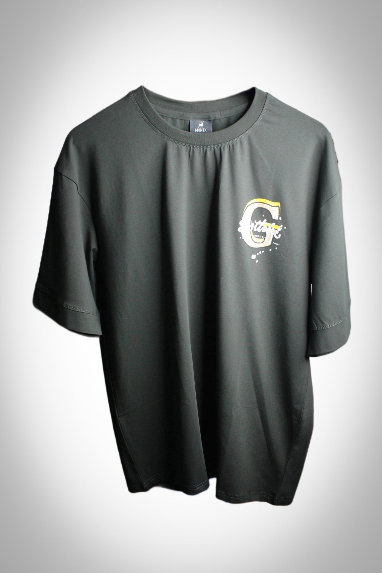 Montx Men's "Go Ahead" Print T-shirt  Loose Fit - Street Style - Montx The Clothing Brand